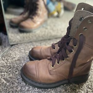 Dr. Martens Brown Leather Boots